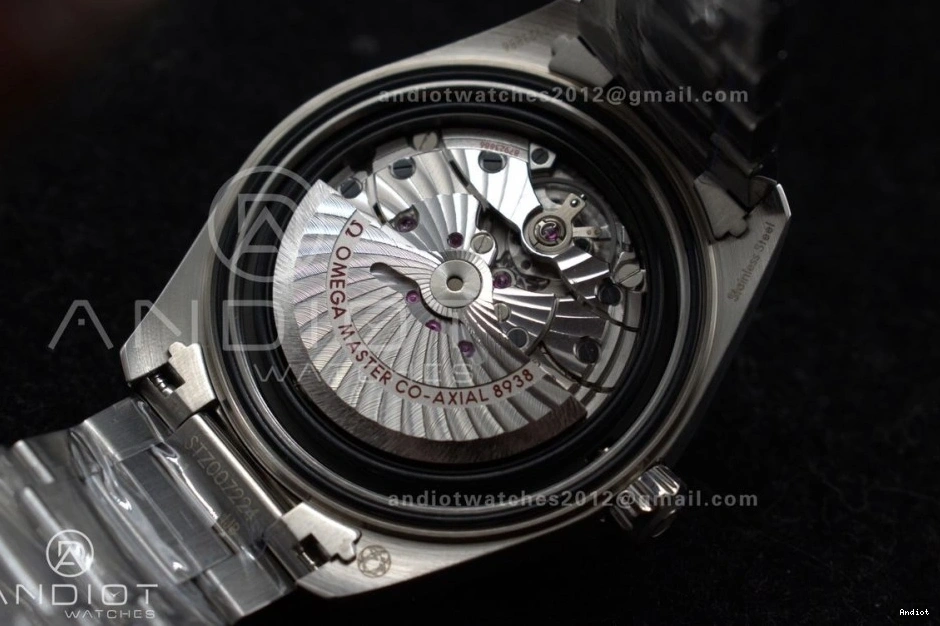 Terra GMT Super Clone Aqua A8938 on Worldtimer Ceramic Green Edition 43mm SS VSF Bracelet Best 1:1 0208